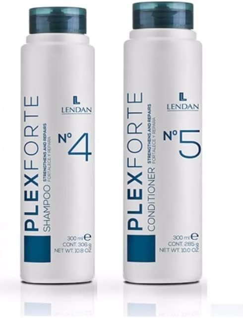Lendan Plex Forte Kit No. 4 + No. 5 - Shampoo & Conditioner - 10.8 Fl Oz.