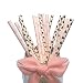 Produktbild BOFA Bunte Papier-Trinkhalme 100% biologisch abbaubar 20 cm/7.87 zoll long, Geeignet für Partys, Hochzeiten und Anlässe, Party, 100 Stück/Set