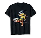 Leopard Gecko Aquarell Reptil Wächter Gecko Fan T Shirt T-Shirt