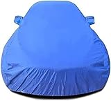  Autoabdeckung Wasserdicht für BMW E21 3 Series 323i Sedan/Cabriolet 1975-1983, Wasserdicht Sonne Staubschutz Auto Abdeckplane Autogarage Abdeckung,B-Blue