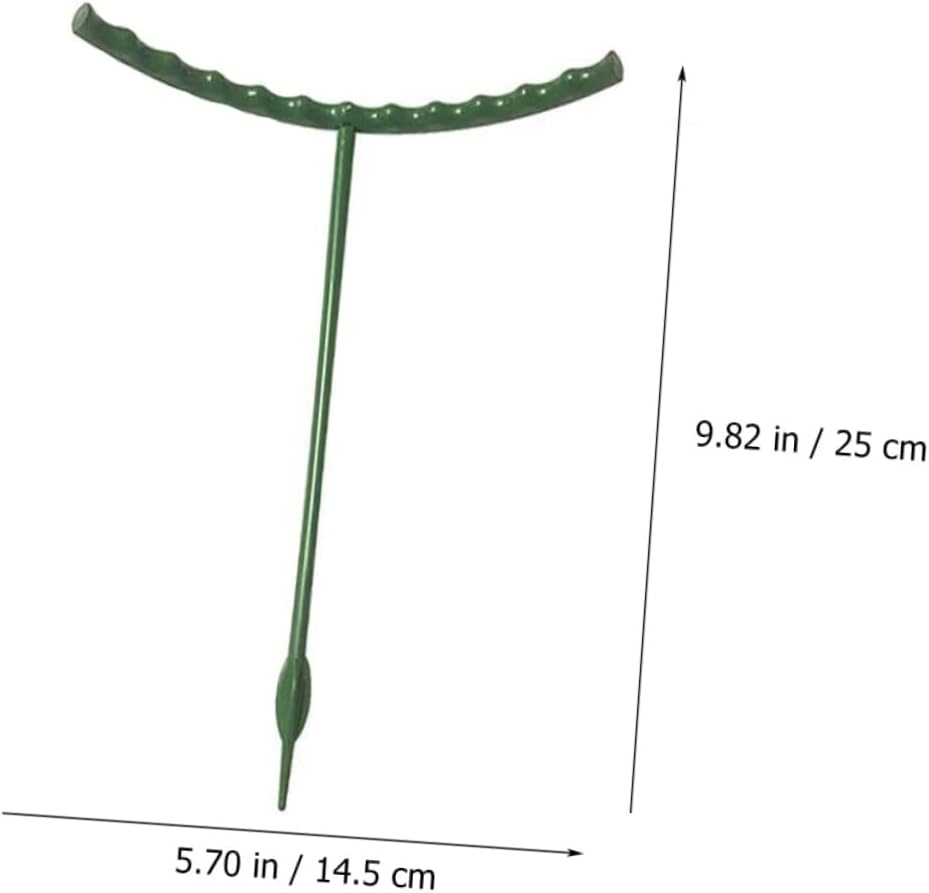 Kisangel 30pcs Garden Trellis Plant Support Sticks for Climbing Tomatoes Roses Morning Glories