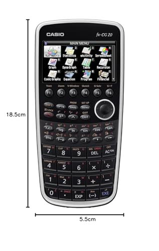 Casio FX-CG20 Grafikrechner mit hochauflösendem Farbdisplay