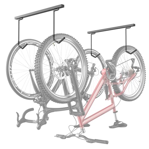TORACK Overhead Bike Rack for 4 Bikes