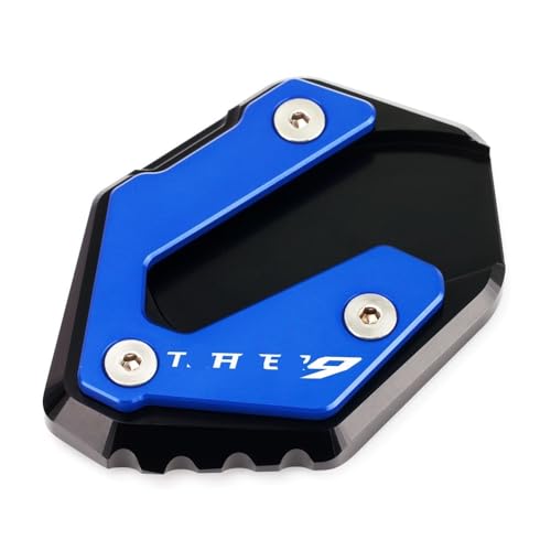 Extension béquille latérale Tracer 9GT évite l'enfoncement de la moto sol meuble