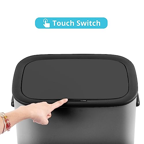 Papelera automática touchless Fashionwu de 40 L miniatura 5