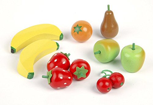 Tidlo Wooden Fruit Salad - Play Food Set