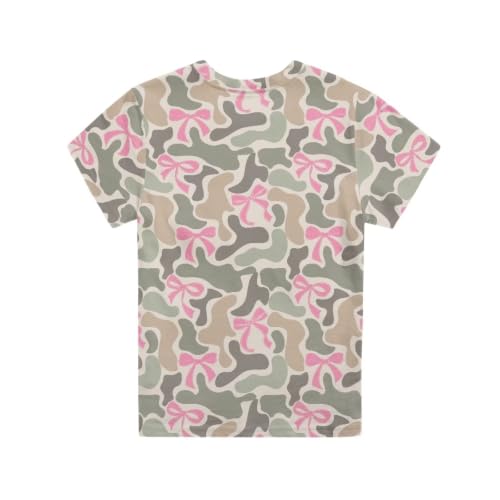 Image of Renewold Kids Novelty T-Shirt for Girls Boys Short Sleeve Crewneck Summer Tee Soft Breathable Graphic Shirt for Age 2-16