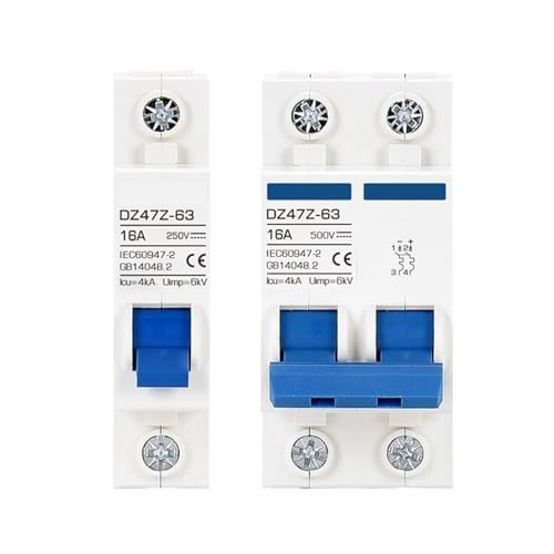 Disjoncteur CC 250V 20A 1P pour la protection des installations solaires photovoltaïques