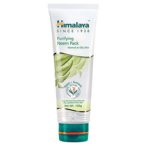Image of Himalaya Purifying Neem Face Wash, 400 ml & Himalaya Herbals Purifying Neem Pack, 100g