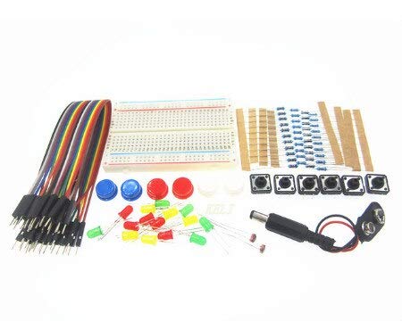 Lysee 3D Printer Parts & Accessories - 10set r3 Mini Breadboard LED Jumper Wire Button