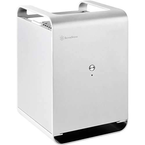 Gabinete SilverStone Technology CS01 Premium de Forma Pequeña, Plata, SST-CS01S miniatura 1