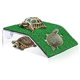 Forte aspiration : cette plate-forme pour tortue dispose de ventouses puissantes qui adhèrent fermement aux surfaces lisses. Pour une tenue maximale, il suffit d'ajouter de l'eau dans les tasses avant l'installation, assurant une zone de préservation solide comme le roc pour les aquariums à tortues qui ne glissent pas ou ne se détachent pas, même sous une utilisation active.