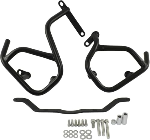 Barres protection motos BMW S1000XR finition acier noir