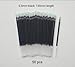 Twokiln Gel Ink Pens Refills Black,50 Pack Gel Refills for Pens,0.5 mm Pen Refill 5 Inch/130mm,Send 2 Extra Pens,Ink Non Bleeding Through,Smooth Writing