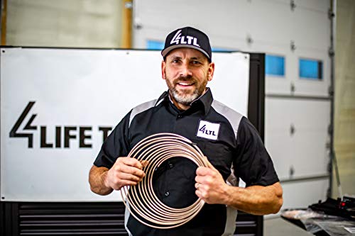 4Lifetimelines True Copper-Nickel Alloy Non-Magnetic Brake Line Tubing Coil - 1/4 Inch, 25 Feet #TOP4