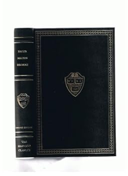 Leather Bound The Harvard Classics Bacon Milton Browne Book