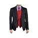 EGD1B.01 Series Pattern Microfiber Dress Tuxedo Vest Neck Tie Set Mens By Epoint