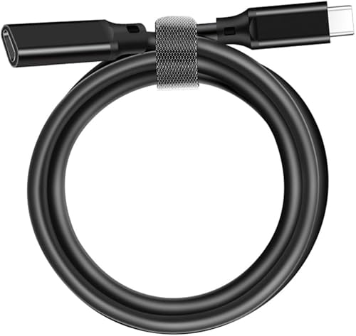 XYKJOBC USB C Extension Cable, Type-C USB 3.2 Gen 2(10Gbps) Male to Female Extender,4K@60HZ Fast Charge,Data Synchronisation SSD HDD PD 5A 100W Compatible with USB Type-C to Transfer Data (5 Meter)