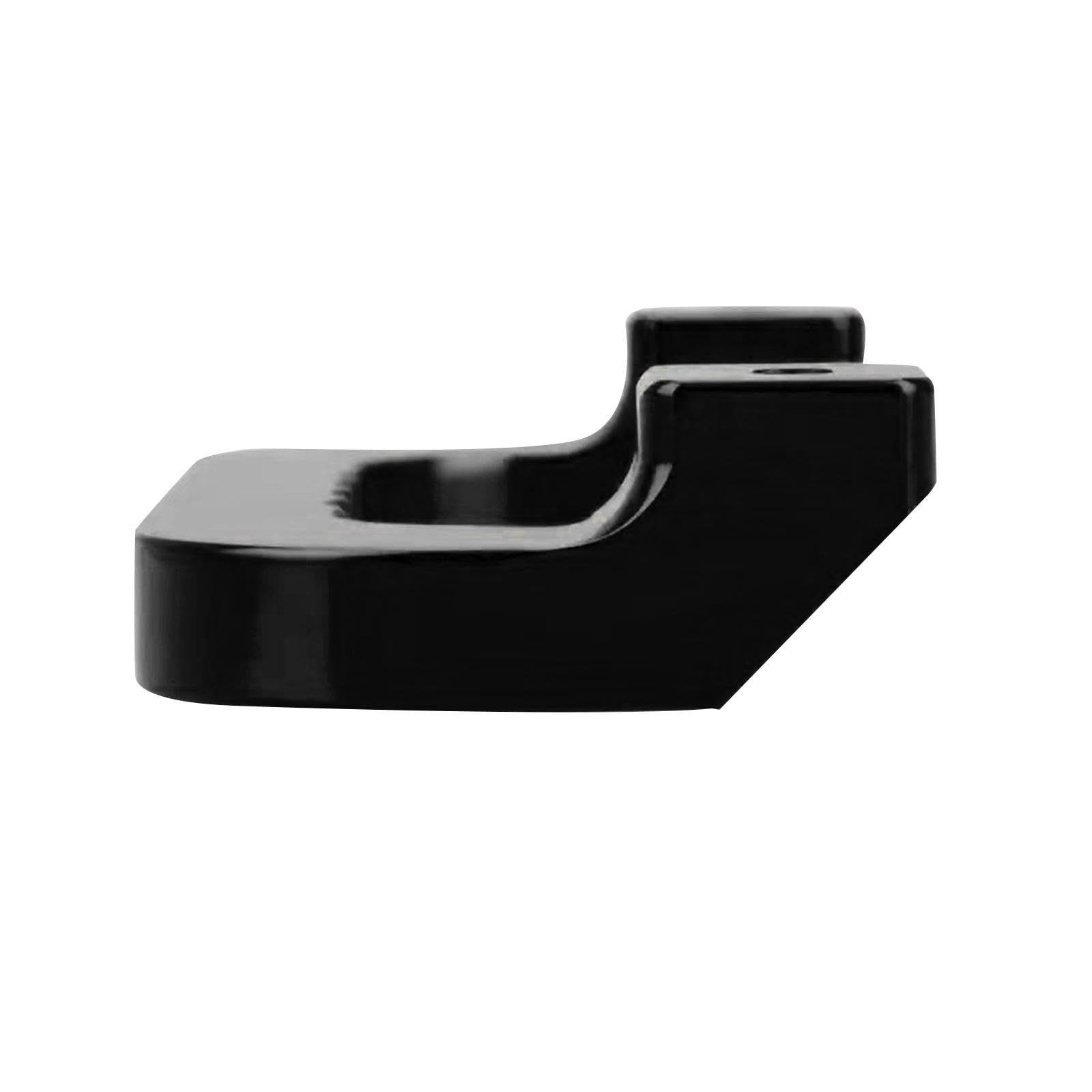 Haltegriff für den Dachgriff, hochwertiger, robuster Aluminiumlegierung für LKW-Ladungsanhänger-Ersatzteile, Auto-Innenraum, Billet-Haltegriff, Schwarz