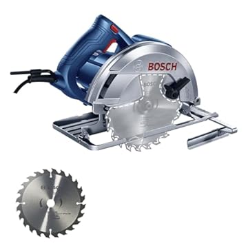 Serra circular manual Bosch GKS 150 1500w 127v com disco