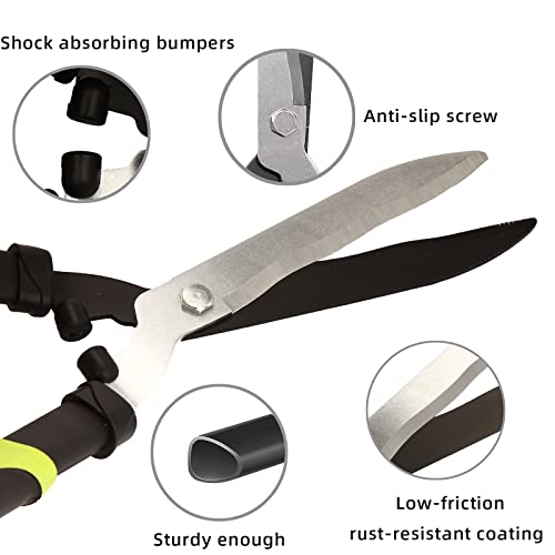 Loppers Hedge Clippers & Shears 3Pcs Garden Shears Set, Branch Cutter With Compound Action, Chops Thick Branch Ease, Tree Trimmer Gardening Toos, Tree Shrub & Bush Care Kit (19 Inch) #TOP3