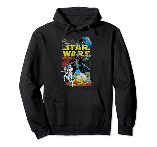 Star Wars Rebel Classic Poster Pullover Hoodie