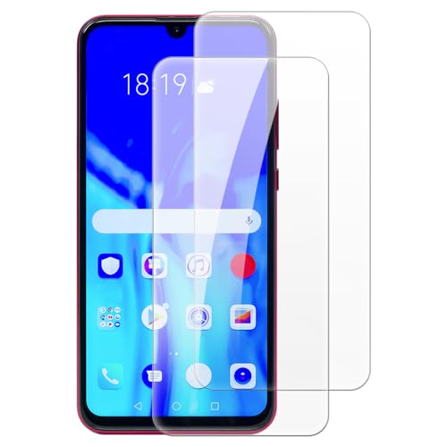 Shantime [2 piezas Protector Pantalla Cristal Templado Compatible con Huawei Honor 10i (6.21 pulgadas), HD Claro Antirrayas Sin Burbujas