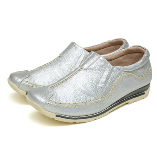 [PROST] �yModa Ladian�z ���_���f�B�A�� ���f�B�[�X �X�e�b�`�f�U�C���V���[�Y ms-2403 �V���o�[ 23.5cm