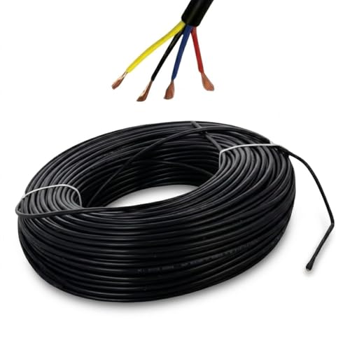 Drumstone 10 Meter 4 Core Electrical Cable Flexible Copper Multi ...