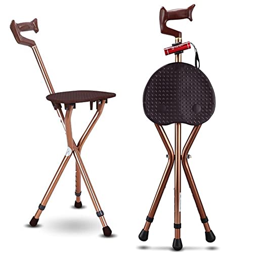 Most Comfortable Walking Cane With Seat Heavy Duty For Seniors.