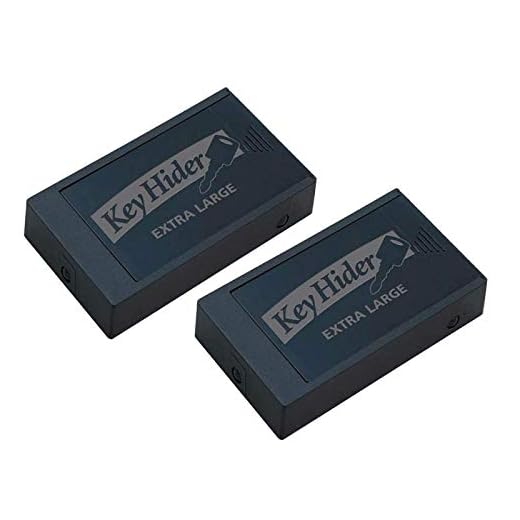 Lucky Line Magnetic Key Hider, Extra Large, (2 Pack)