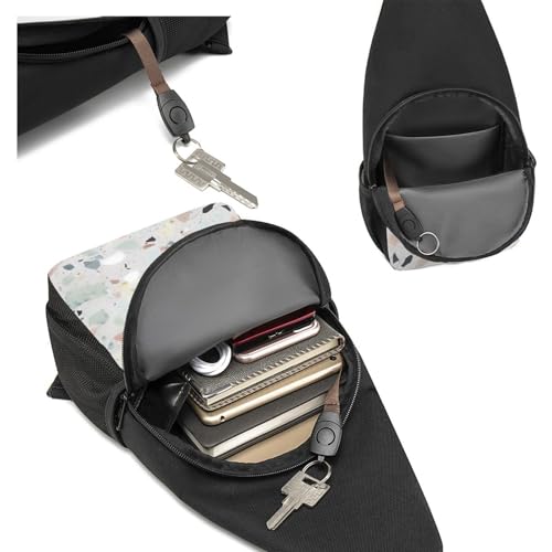 Mochila cruzada tipo sling para hombre y mujer miniatura 5