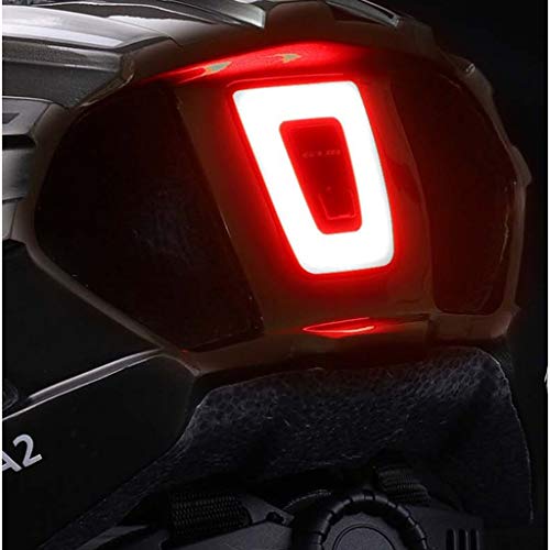 YIJU Capacete de Bicicleta USB Unissex com Luz LED para Estrada Capacetes de Bicicleta de Montanha E
