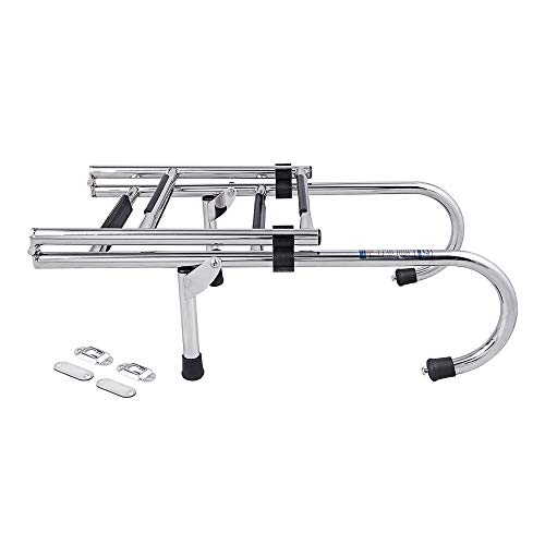 White Water B00367 Marine 304 Stainless Steel Gunwale-Mounted Removable Ladder, 5 Step #TOP5