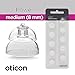 Genuine Oticon Hearing Aid Domes Minifit Power 8mm (0.31 inches - Medium), Oticon Branded OEM Denmark Replacements, Authentic Accessories for Optimal Performance - 1 Pack / 10 Domes Total