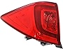 Evan-Fischer Tail Light Assembly Compatible with 2016-2018 Honda Pilot Outer Driver Side