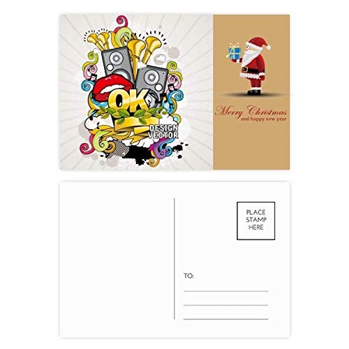 Cartes postales Stéréo lot de 20 graffiti street culture pour cadeau