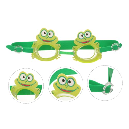 Lunettes de natation pour enfants Yardwe rose avec protection anti-buée