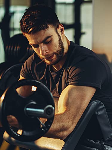 Dry Fit Tshirts Shirts For Men 3 Pack Moisture Wicking Quick Dry Mesh Performance Tee Gym Tech T Polyester Sublimation Active Athletic Crew Short Sleeve Workout Running Tops ( Multipack 1, Xl ) #TOP7