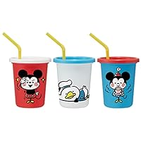 日本未発売‼️ミッキーデザインストロー付きステンレスタンブラー　WDW ウォルトディズニーワールド50周年記念 ミッキー＆ミニー