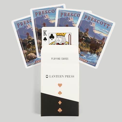 Baraja de Poker Prescott Arizona 52 Cartas Tamaño Póker miniatura 6