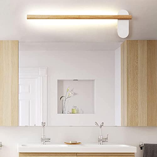 Tira larga blanca LED de espejo de baño para evitar sombras al maquillarse 3