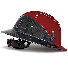 Carbon Fiber Hard Hats-A Red