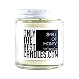 Smell of Money 4oz Candle | Glass Jar 4oz | Vegan Soy Wax | Handmade Small Business | Lasts 40+ Hours