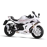 Décoration et présentation esthétique : Ce modèle de moto est fabriqué en métal. Grâce à sa finition soignée, ses lignes épurées et sa forme imitant la réalité, il devient un élément décoratif de la maison, du bureau ou du magasin, témoignant de l'amour de son propriétaire pour la culture motocycliste et de son goût personnel.