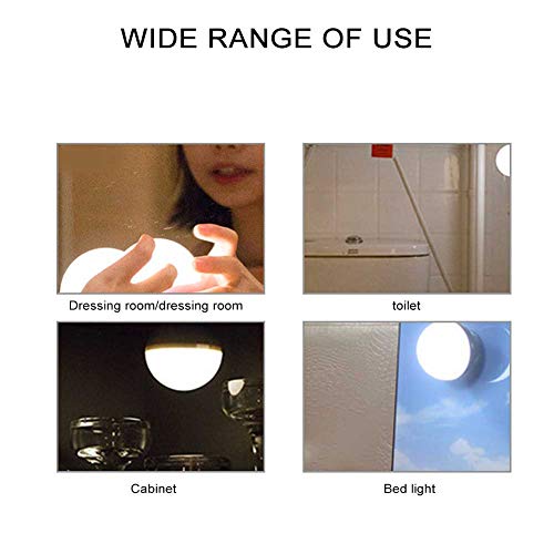 Focket LED Makeup Bulb, Adjustable Light Vanity Colors with Vanity with Suction Cup for Mirror (WHITE) by Focket - Image 9