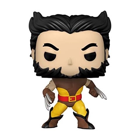 Funko Pop! Marvel: X-Men - Unmasked Wolverine Brown Suit #720 Vinyl Figure Shop Exclusive Cover