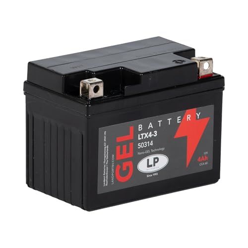 Batería de Gel para Moto Landport LP 12Volt, 4Ah /10Hr, 60 CCA- MG LTX4-3
