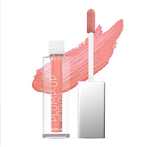 Image of Swiss Beauty Plump-Up Wet Lightweight Lip Gloss With High Shine Glossy Finish For Fuller And Plump Lips | Shade- Caramel Crush, 2Ml|