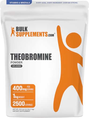 BulkSupplements.com Theobromine Powder - Theobromine Supplement, Nootropic Supplement - Energy